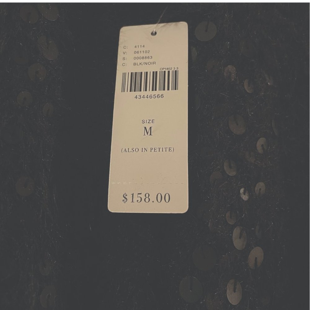 Anthropologie Knitted & Knotted - Black - Size M - Picture 6 of 6
